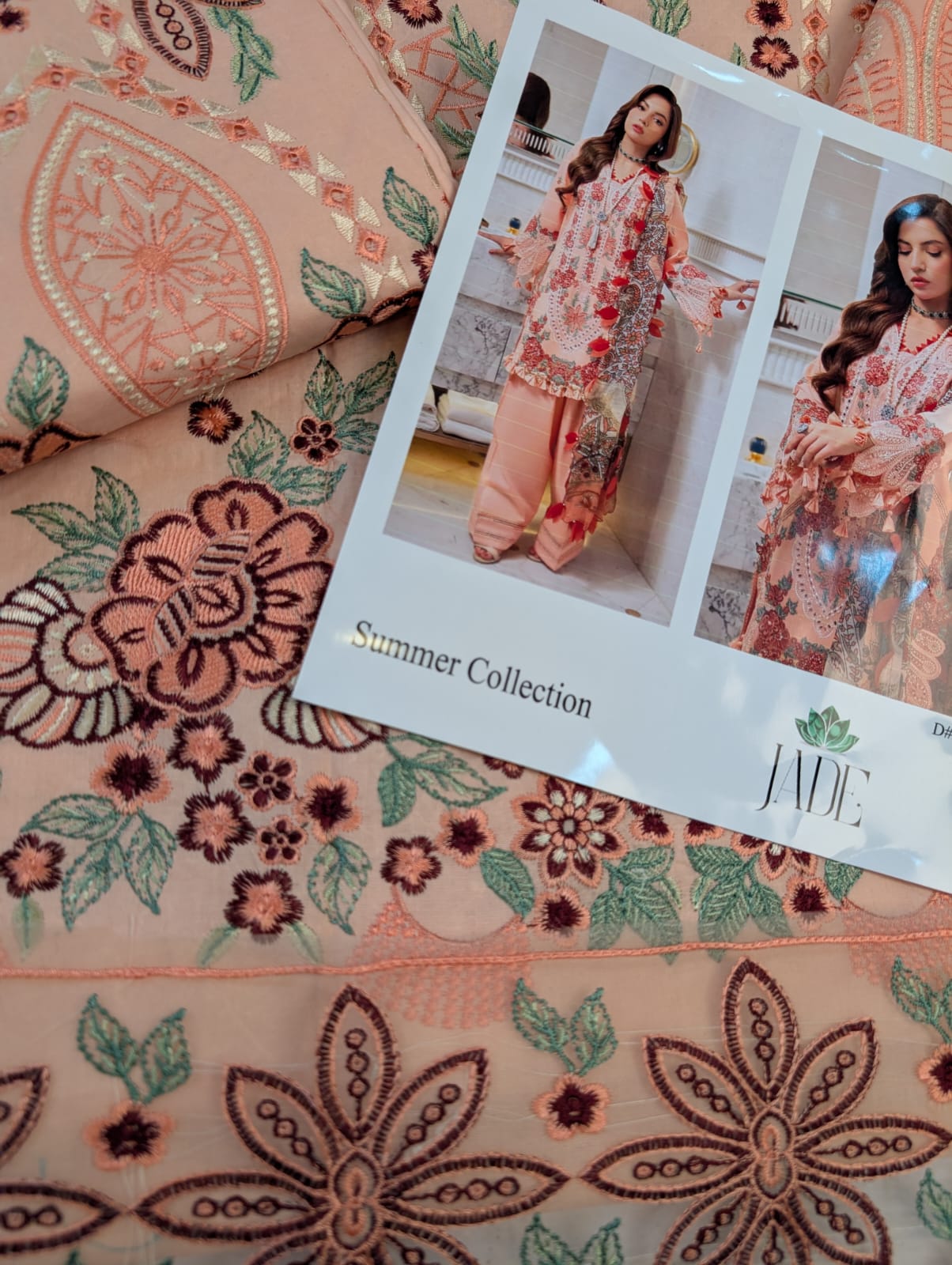 Lawn Collection ✅Summer Collection 2026 ✅Available (Stock) ✅Brand:  Breeze ✅Fabric: Lawn 3pc ✅Status: Heavy Emb ✅Code:2094 ❤️ Front shirt Full Heavy Emb  ✅Sleeves Heavy Emb ✅Back Emb ✅Trouser Plain Dupata : Voil Printed  ❤️ *Rs2750*