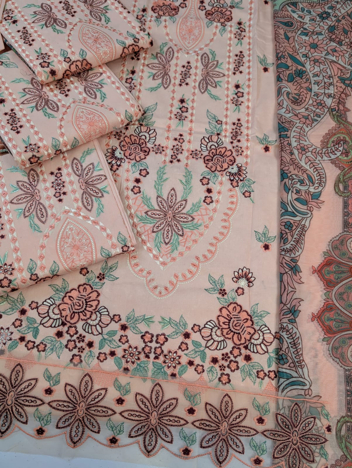 Lawn Collection ✅Summer Collection 2026 ✅Available (Stock) ✅Brand:  Breeze ✅Fabric: Lawn 3pc ✅Status: Heavy Emb ✅Code:2094 ❤️ Front shirt Full Heavy Emb  ✅Sleeves Heavy Emb ✅Back Emb ✅Trouser Plain Dupata : Voil Printed  ❤️ *Rs2750*